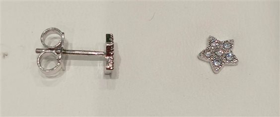 Orecchini Gazzola Bambino in Oro bianco OROBFSTARBRIDEMONICM9 - OROBFSTARBRIDEMONICM9